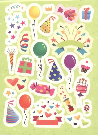 Праздничные. 100 лучших стикеров