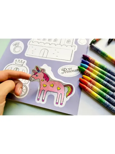 Активити-наклейки для девочек