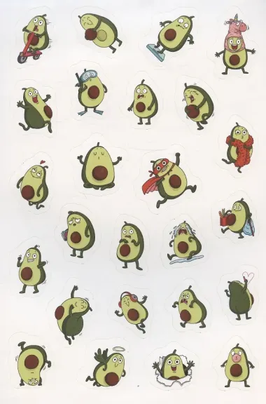 365 наклеек на каждый день. Для девочек