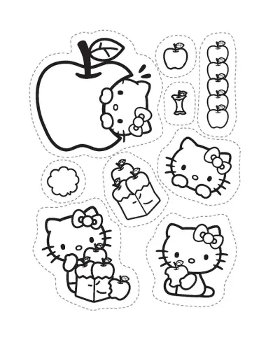 Hello Kitty: стикербук