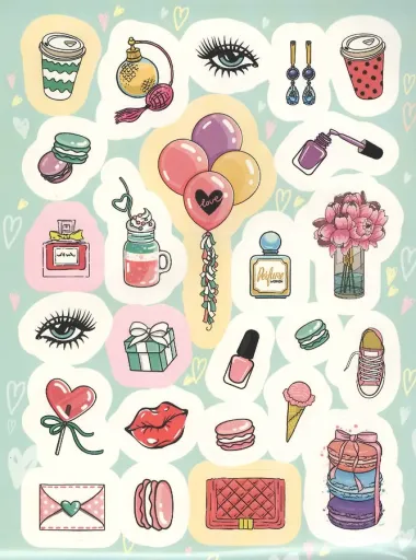 Самые модные. 100 лучших стикеров