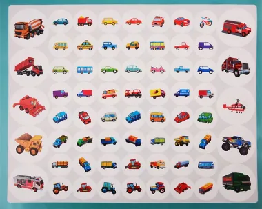 Транспорт. Альбом наклеек