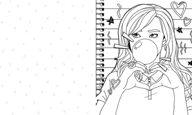 DreamLand. Скетчбук девчонки в розовых очках