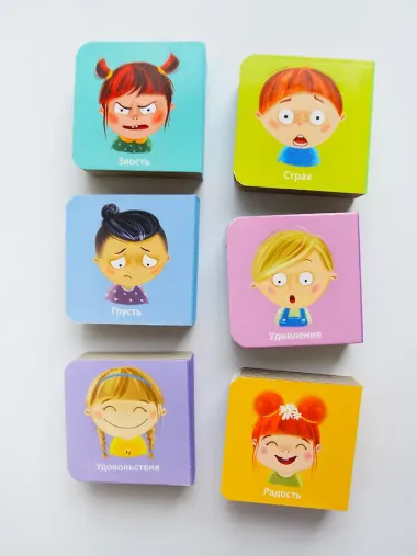 МИМИкнижки. Первая книга малыша. 6 книжек - кубиков