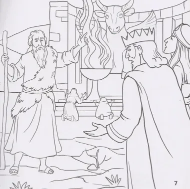 Комплект из 2 книг: Пророк Илия. Библейские истории для детей (книга+раскраска)