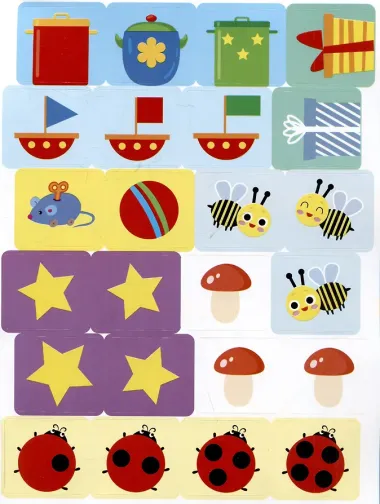 Первая математика. 48 наклеек