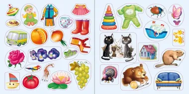 Окружающий мир малыша. (С наклейками и раскрасками)