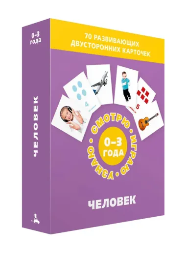 Человек. Набор карточек
