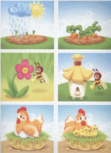 Что происходит в природе? Развивающая игра для старших дошколят