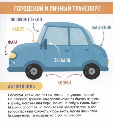 Найди и покажи, малыш. В мире транспорта