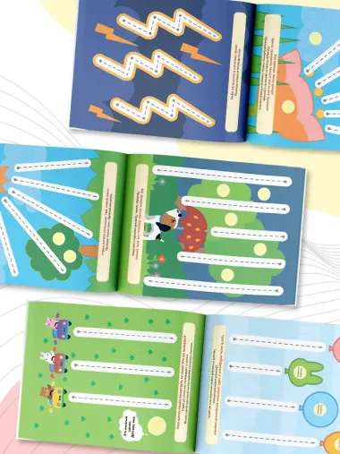 Я умею рисовать линии. 2-3 года