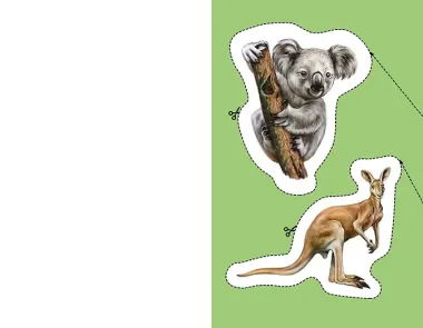 Мои первые вырезалки. Животные