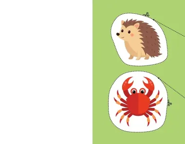 Мои первые вырезалки. Животные 3+