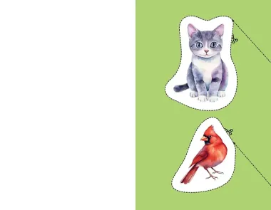 Мои первые вырезалки. Животные 4+