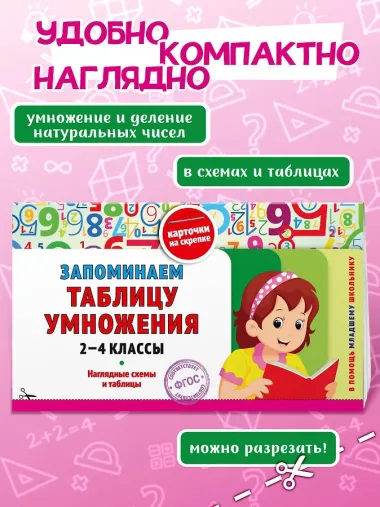 Запоминаем таблицу умножения: 2-4 классы
