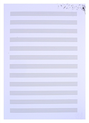 Тетрадь для нот BTS, А4, 24 листта