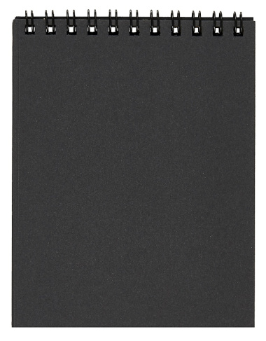Скетчбук А6 30л "Котик" черн.внутр.блок, 120г/м2, гребень