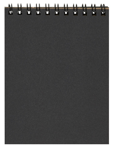 Скетчбук А6 30л "Озорная девчонка" черн.внутр.блок, 120г/м2, гребень
