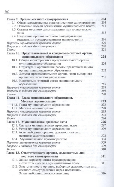 Муниципальное право России. Учебно-методический комплекс