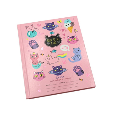Дневник школьный для младших классов «Сказочные котята», 48 листов