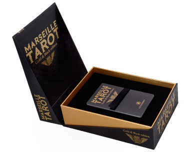 Marseille Tarot. Gold & Black Edition (карты + книга)