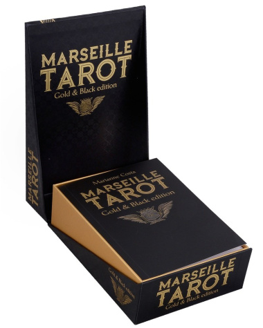 Marseille Tarot. Gold & Black Edition (карты + книга)