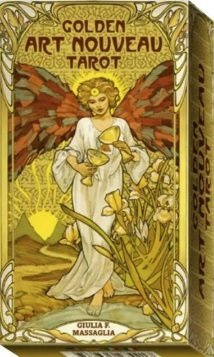 Золотое Таро Уэйт Арт-Нуво / Golden Art Nouveau Tarot. 78 карт с инструкцией