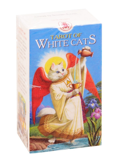 Tarot White CatS / Таро Белых кошек (карты+инструкция на рус. яз.) (коробка) Severino Baraldi