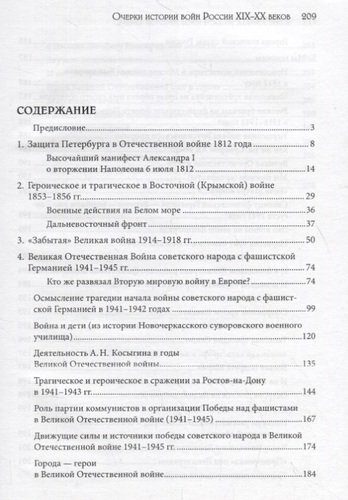 Очерки истории войн России XIX–XX веков