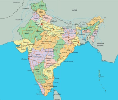 Индия: путеводитель. С детальной картой Мумбаи внутри
