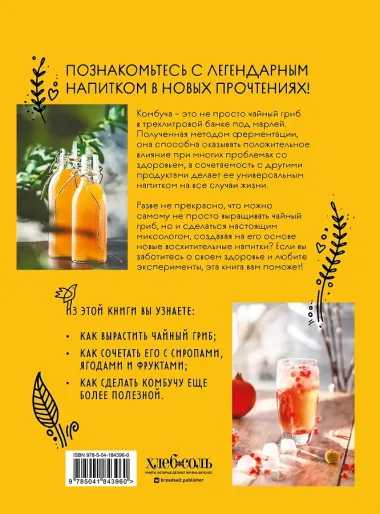 Комбуча. Искусство сочетания вкуса и пользы. Рецепты чайного гриба и напитков из него.