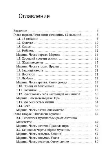 Марина расскажет о мужчинах