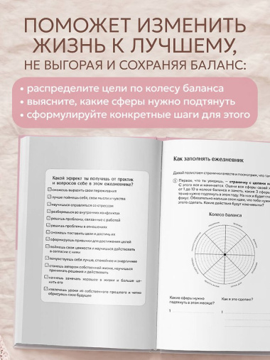 It’s YOUR time. Умный ежедневник легкого планирования (розовый)