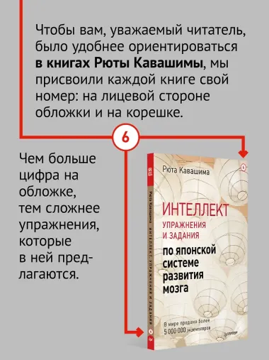Интеллект. Упражнения и задания по японской системе развития мозга