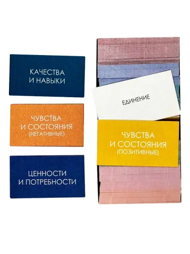 Картотека психолога. 500 карт. Набор тематических текстовых колод