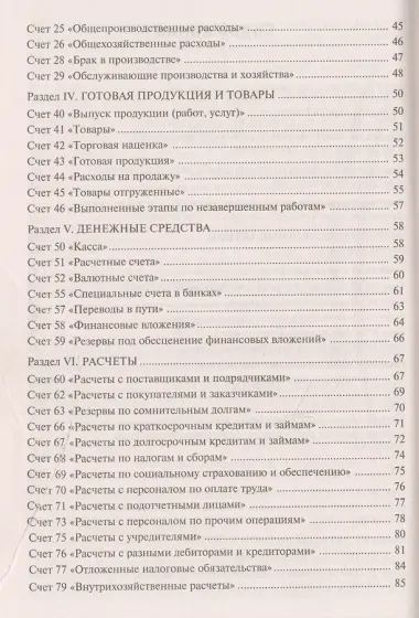 План счетов бухгалтерского учета: комментарий к последним изменениям