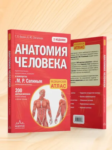 Анатомия человека: 2 издание