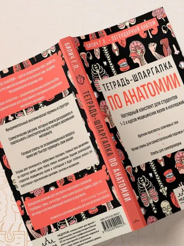 Тетрадь-шпаргалка по анатомии