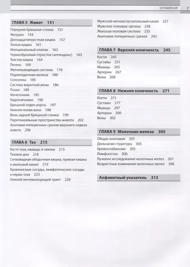 Анатомия человека при лучевых исследованиях