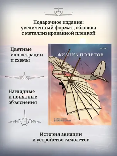 Физика полетов: От первых планеров до современных коптеров