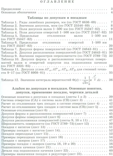 Романов Таблицы и альбом по допускам и посадкам