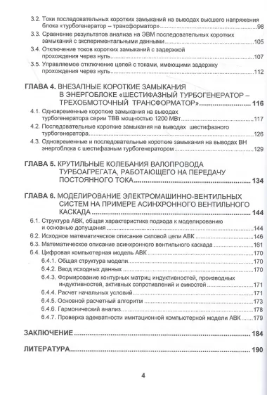 Цифровое моделирование электромагнитных и электромеханических переходных процессов в электрических системах:Моногррафия
