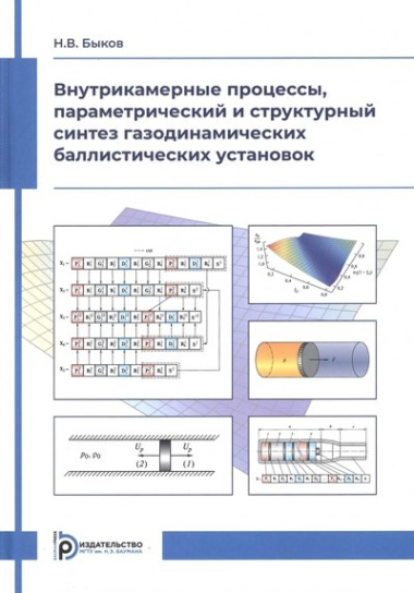 Внутрикамерные процессы, параметрический и структурный синтез газодинамических баллистических установок