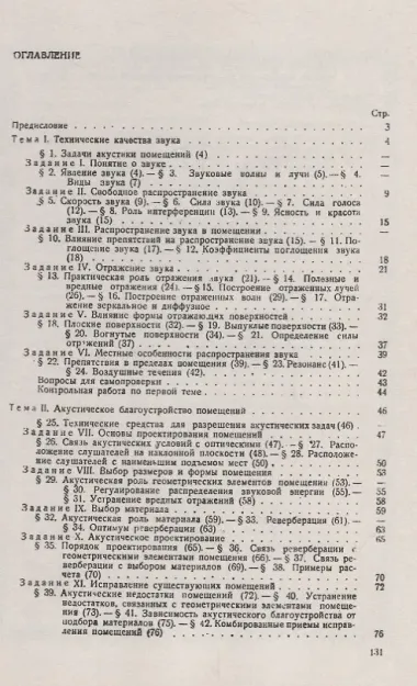 Акустика помещений