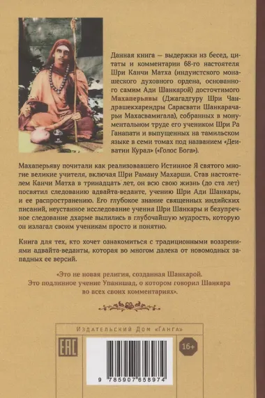 Голос Бога. Мудрость Ади Шанкары сквозь века