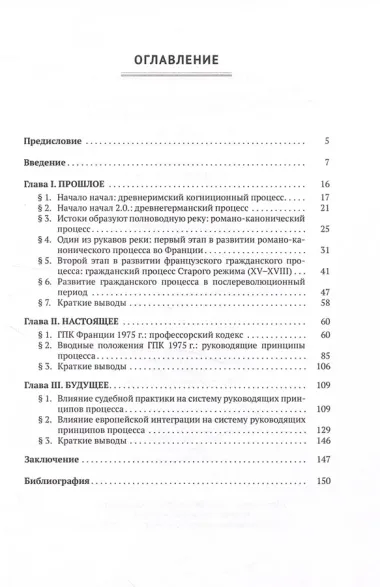 Принципы гражданского процесса Франции: между прошлым и будущим. Монография
