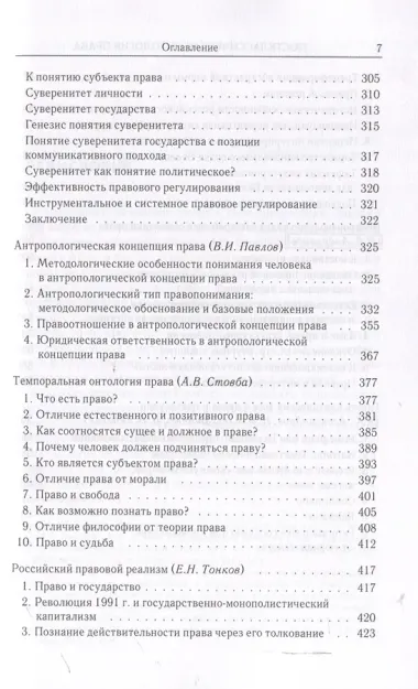 Постклассическая онтология права: монография