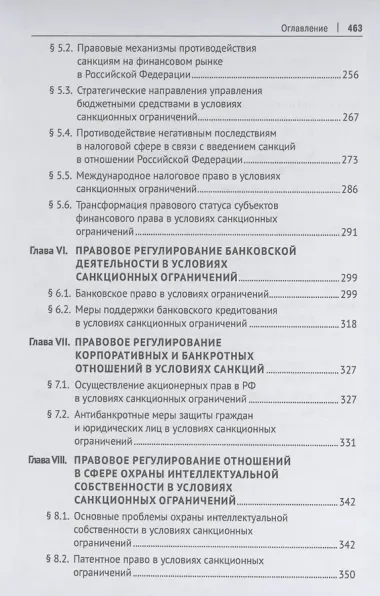 Право в условиях санкций. Монография