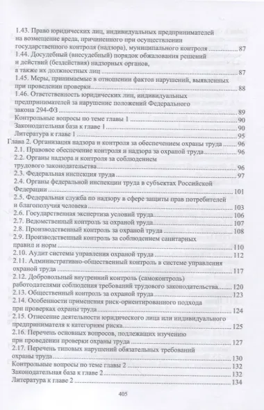 Надзор и контроль в сфере безопасности