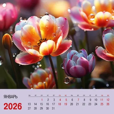 Календарь 2026г 320*320 